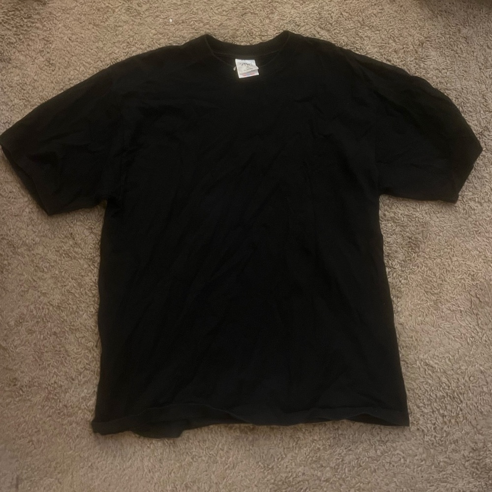 Heavyweight Black Tee Shirt Shakira